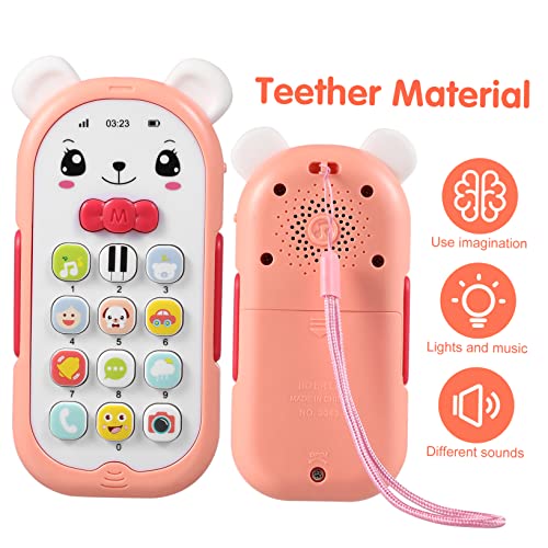 TOYANDONA Handy Für Kleinkinder Kleinkind Spiele Musikspielzeug Instrument Babys Kleinkind Mädchen Mobile Telefon Trommel Mädchen Rosa Elektronische Komponente TOYANDONA Handy Für Kleinkinder Kleinkind Spiele Musikspielzeug Instrument Babys Kleinkind Mädchen Mobile Telefon Trommel Mädchen Rosa Elektronische Komponente von TOYANDONA