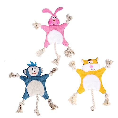 TOYANDONA Haustier Spielzeug interaktives Spielzeug Animal Toys Plüsch Spielzeug bidoof Plush Hundespielzeug tierisches Spielset Soundspielzeug für Hunde Sound-Spielzeug für Haustiere Blue von TOYANDONA