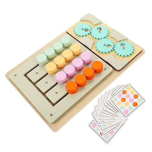 TOYANDONA Holz Farb Sortierspielzeug Farben Montessori Lernspielzeug für Kleinkinder Feinmotorik und Kognitive Entwicklung Pädagogisches Denkspielzeug für Jungen Mädchen TOYANDONA Holz Farb Sortierspielzeug Farben Montessori Lernspielzeug für Kleinkinder Feinmotorik und Kognitive Entwicklung Pädagogisches Denkspielzeug für Jungen Mädchen von TOYANDONA