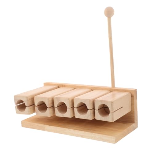 TOYANDONA Holz Rhythmusblock Töne Percussion Instrument aus Holz mit Schlägeln für Musikalische Früherziehung Konzert Auftritte TOYANDONA Holz Rhythmusblock Töne Percussion Instrument aus Holz mit Schlägeln für Musikalische Früherziehung Konzert Auftritte von TOYANDONA