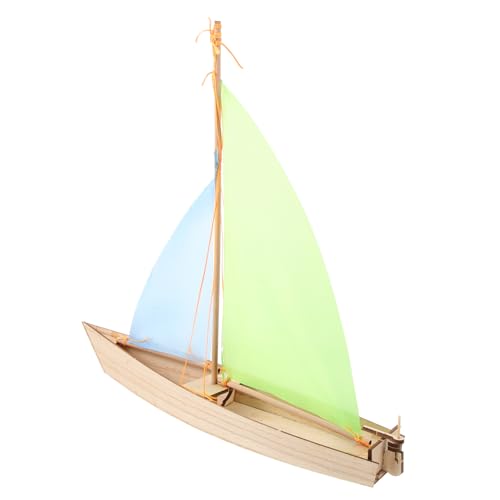 TOYANDONA Holz Segelboot Bausatz für DIY Bootsbausatz aus Holz Einfach zu Montierendes Lernspielzeug Fördert Kreativität und Geduld Buntes Holzboot für Ab Anfängerlevel TOYANDONA Holz Segelboot Bausatz für DIY Bootsbausatz aus Holz Einfach zu Montierendes Lernspielzeug Fördert Kreativität und Geduld Buntes Holzboot für Ab Anfängerlevel von TOYANDONA