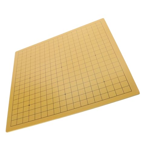 TOYANDONA Holz dual Seiten Schachbrett Gobang Chinesisches Schachbrett Tragbar Kompakt Praktisch Spielzubehör für Brettspiele Freunde TOYANDONA Holz dual Seiten Schachbrett Gobang Chinesisches Schachbrett Tragbar Kompakt Praktisch Spielzubehör für Brettspiele Freunde von TOYANDONA
