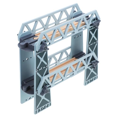 TOYANDONA Holzbrücke für Holzeisenbahn Abnehmbare Zweistöckige Zugbrücke Kompatibel mit Holzeisenbahn Sets Flexible Schienenkombination für Kleinkinder Kreatives für Jungen und Mädchen TOYANDONA Holzbrücke für Holzeisenbahn Abnehmbare Zweistöckige Zugbrücke Kompatibel mit Holzeisenbahn Sets Flexible Schienenkombination für Kleinkinder Kreatives für Jungen und Mädchen von TOYANDONA