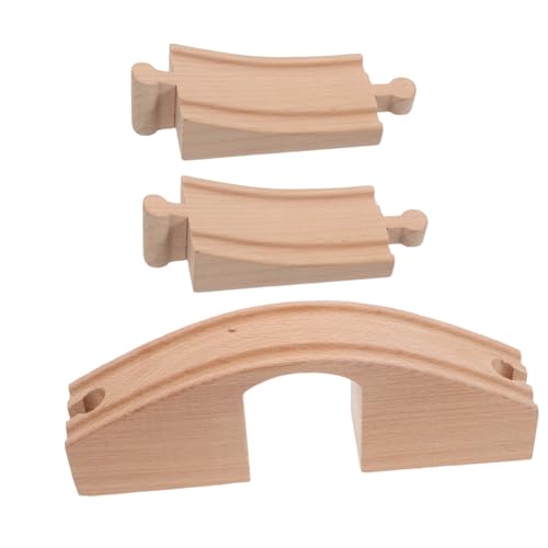 TOYANDONA Holzeisenbahn Erweiterungsset und Tunneln Stabile Holzschienen Zubehör für Kreatives Bauen Pädagogisches für Kompatibel mit Gängigen Eisenbahnsets TOYANDONA Holzeisenbahn Erweiterungsset und Tunneln Stabile Holzschienen Zubehör für Kreatives Bauen Pädagogisches für Kompatibel mit Gängigen Eisenbahnsets von TOYANDONA