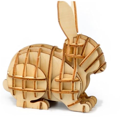 TOYANDONA Holzpuzzle Kaninchen Kinderpuzzle Handgefertigt Lernspielzeug Kreatives DIY holzspielzeug Hand Auge koordination und Geschicklichkeit TOYANDONA Holzpuzzle Kaninchen Kinderpuzzle Handgefertigt Lernspielzeug Kreatives DIY holzspielzeug Hand Auge koordination und Geschicklichkeit von TOYANDONA