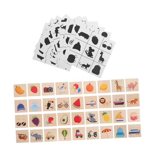 TOYANDONA Holzpuzzle Tier Formen Lernspielzeug für Kleinkinder Pädagogisches Steckpuzzle mit Glatten Kanten Hand Auge Koordination Tiererkennung und Kognitiver Entwicklung Tragbar und Sicher TOYANDONA Holzpuzzle Tier Formen Lernspielzeug für Kleinkinder Pädagogisches Steckpuzzle mit Glatten Kanten Hand Auge Koordination Tiererkennung und Kognitiver Entwicklung Tragbar und Sicher von TOYANDONA