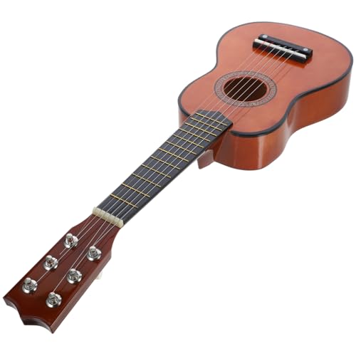 TOYANDONA Kindergitarren Spielzeug Kinder Instrumente Holzspielzeug Gitarre Musikinstrument Für Kleinkinder Lernspielzeug Für Jungen Und Ädchen Frühe Musikalische Übungsgitarre Für Kleine Musiker von TOYANDONA