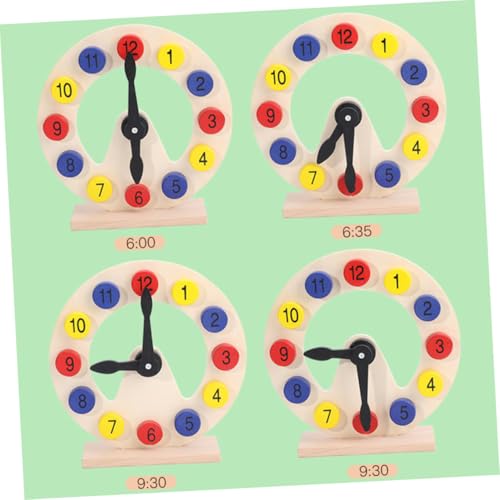 TOYANDONA Holzspielzeug Lernuhr mit Bunten Zahlen Pädagogisches Sortierspiel für Kleinkinder Montessori Holz Formen Lernspielzeug zur Kognitiven für Jungen und Mädchen Ab Jahr TOYANDONA Holzspielzeug Lernuhr mit Bunten Zahlen Pädagogisches Sortierspiel für Kleinkinder Montessori Holz Formen Lernspielzeug zur Kognitiven für Jungen und Mädchen Ab Jahr von TOYANDONA