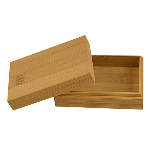 TOYANDONA Ideal Für Spielkarten Und Kartenspiele Robuste Holzbox Naturfarbe von TOYANDONA