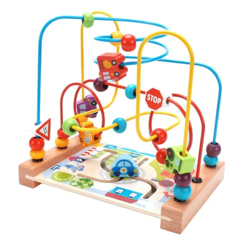 TOYANDONA Intelligentes Holzspielzeug Beaded Maze Lernspielzeug für Motorikfördernd Pädagogisch Kreatives mit Meeresmuster für Jungen Mädchen Geschenk TOYANDONA Intelligentes Holzspielzeug Beaded Maze Lernspielzeug für Motorikfördernd Pädagogisch Kreatives mit Meeresmuster für Jungen Mädchen Geschenk von TOYANDONA
