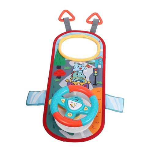 TOYANDONA Interaktives Kinderlenkrad Simulation Fahrlernspielzeug für Junge Mädchen Motorik Kognitiver Entwicklung und Räumlichem Geeignet für Rücksitz und Frühe Erziehung TOYANDONA Interaktives Kinderlenkrad Simulation Fahrlernspielzeug für Junge Mädchen Motorik Kognitiver Entwicklung und Räumlichem Geeignet für Rücksitz und Frühe Erziehung von TOYANDONA