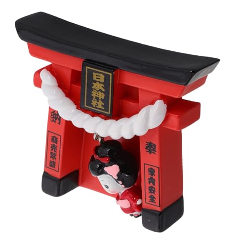 TOYANDONA Japanische Kleine Glocken Ornamente Mini Ornamente Schreibtisch Ornamente Für Dekoration Schreibtisch Für Puppenhaus Aquarium Torii Tor Japanisches Aquarium von TOYANDONA