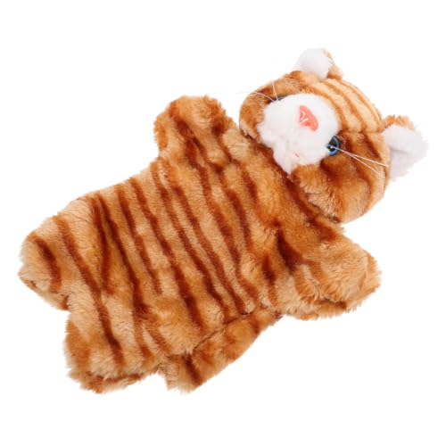 TOYANDONA Kätzchen Handpuppen Spielzeug Süße Katzen Handpuppe Katzen Handpuppen Plüsch Handpuppen Süße Plüsch Katzenpuppe Performance Requisite Handkatzen Handpuppe Für Storytime Pp von TOYANDONA