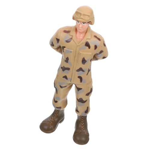 TOYANDONA Kasten Professionelle Persönlichkeit Realistische Menschenfigur Kleines Soldatenmodell Minifiguren Figuren Für Kinder Sandtisch-Soldaten-Modelle Miniatur-soldatenfiguren PVC von TOYANDONA