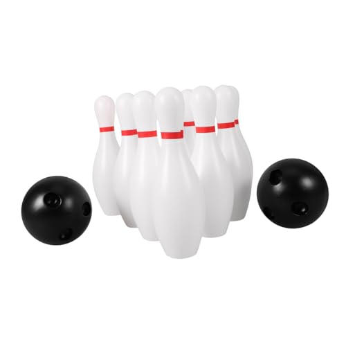 TOYANDONA Kegelspiel Set Für 1 Set Mit 6 Bunten Bowlingbällen Aus Indoor Und Outdoor Bowling Spaß Familienaktivitäten von TOYANDONA