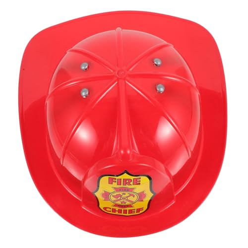 TOYANDONA Feuerwehrmann Hut Kinder Feuerwehrhelm Feuerwehrmann Kostü Accessoire Für Cosplay Hut Für Jungen Perfekt Für Karneval Geburtstagsfeiern Und Rollenspiele von TOYANDONA