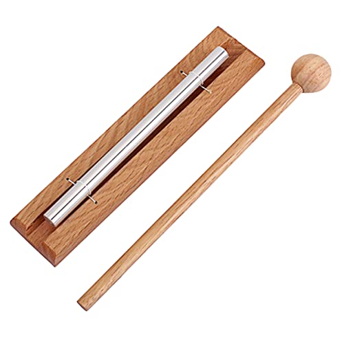 TOYANDONA Kinder Schlagzeug Musikalisches Xylophon-Klavier Musikinstrument kinderinstrumente Music Instruments for merksam Spielzeug Meditations-Glockenspiel Kleinkind Percussion Brown von TOYANDONA