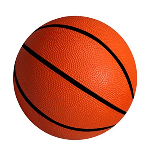 TOYANDONA Kinderbasketball Kinderspielzeug Kindersportspielzeug Kinderbasketball Basketball Gehirn Lernspielzeug Bunter Basketball Springball Kindersportzubehör Orangefarbener von TOYANDONA