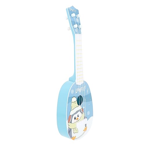 TOYANDONA Kinderspielzeug Gitarre Musikspielzeug Gitarren Für Hasenspielzeug Für Kinderspielzeug Mini Musikspielzeug Lerninstrument Imitation Gitarre Kindergitarre Bauchmuskeln von TOYANDONA