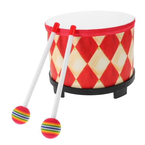 TOYANDONA Kindertrommel Babyspielzeug Kleinkindspielzeug Sensorische Spielinstrumente Kindertrommeln Kleine Trommel Für Kinder Trommelmaschinen Kindermusikinstrument Handtamburin von TOYANDONA