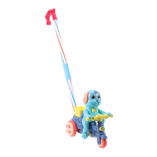 TOYANDONA Baby Walker Push Pull Spielzeug Kleinkind Activity Center Jungen und Mädchen Push Spielzeug Hund Pull Spielzeug von TOYANDONA