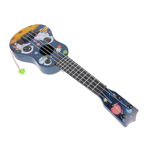 TOYANDONA Kleine Gitarre Im Chinesischen Stil Minigitarre Für Kleinkinder Früherziehung Ukulele -Ukulele Mini-Ukulele Für Kinderukulele Für Mädchen Raumfahrt-Ukulele Plastik von TOYANDONA