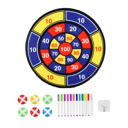TOYANDONA Klettspiel Wurfspiel mit Klebrigen Bällen Flauschiges Board Toy für Drinnen und Draußen Fördert Hand Auge Koordination und Reaktionsfähigkeit Sicherer Filz für Jungen und Mädchen TOYANDONA Klettspiel Wurfspiel mit Klebrigen Bällen Flauschiges Board Toy für Drinnen und Draußen Fördert Hand Auge Koordination und Reaktionsfähigkeit Sicherer Filz für Jungen und Mädchen von TOYANDONA
