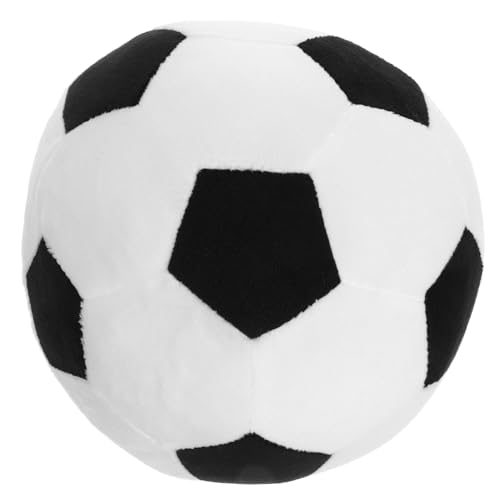 TOYANDONA Kreatives Fußball üschspielzeug Cartoon Fußball Kuscheltier Großes Stofftier Ideales Für Festivals Und Weiches Fußball üschtier Für Jungen Und ädchen von TOYANDONA