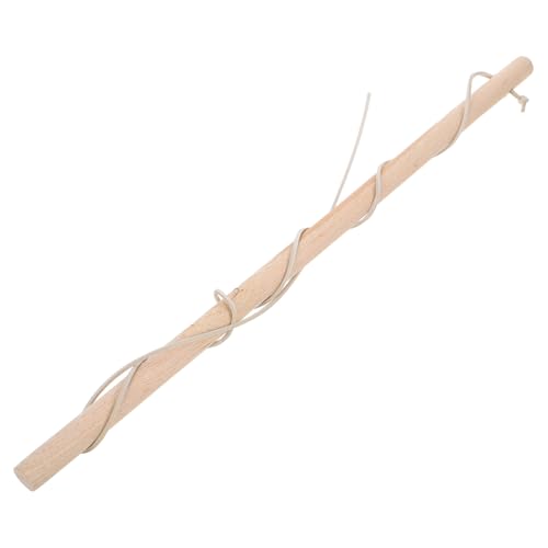 TOYANDONA Kreiselpeitsche Aus Holz Kreisel Aus Holz Kinderspielzeug Holzplatte Kreisel Für Hölzern Tops Strumpfwaren Fingerkreisel Strumpffüller Für Kleinkinder Gummi Beige von TOYANDONA