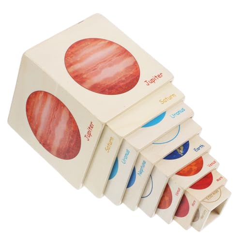 TOYANDONA Lernspielzeug Planeten Holz Stapelboxen Frühpädagogisches Denkspielzeug für Kreativität und Gedächtnisförderung Logikspiel für Jungen und Mädchen Ab Jahren TOYANDONA Lernspielzeug Planeten Holz Stapelboxen Frühpädagogisches Denkspielzeug für Kreativität und Gedächtnisförderung Logikspiel für Jungen und Mädchen Ab Jahren von TOYANDONA