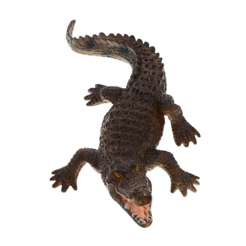 TOYANDONA Lifelike Krokodil Modell für Wildlife Modell zur Naturerkennung Pädagogisches Lernspielzeug Dekoratives Tiermodell Robust und Detailreich TOYANDONA Lifelike Krokodil Modell für Wildlife Modell zur Naturerkennung Pädagogisches Lernspielzeug Dekoratives Tiermodell Robust und Detailreich von TOYANDONA