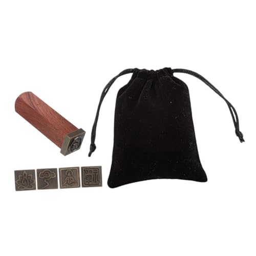 TOYANDONA Holzstempel Mit Magneten Chinesisches Siegelset Mit Lotus Und Wolkenmotiven Kalligraphie-siegelstempel Für Malerei Und Künstlerisches Briefpapier TOYANDONA Holzstempel Mit Magneten Chinesisches Siegelset Mit Lotus Und Wolkenmotiven Kalligraphie-siegelstempel Für Malerei Und Künstlerisches Briefpapier von TOYANDONA