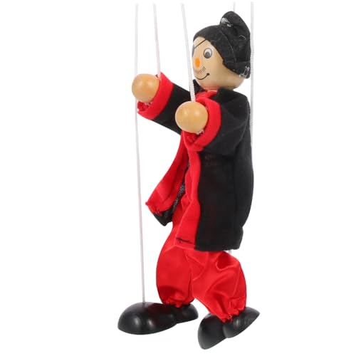 TOYANDONA Marionette Spielzeug für Kinder kinderspielzeug kasperlfiguren einschenker Kinderpuppen Bauchrednerpuppen für Kinder Bauchrednerpuppen für Erwachsene Holz von TOYANDONA