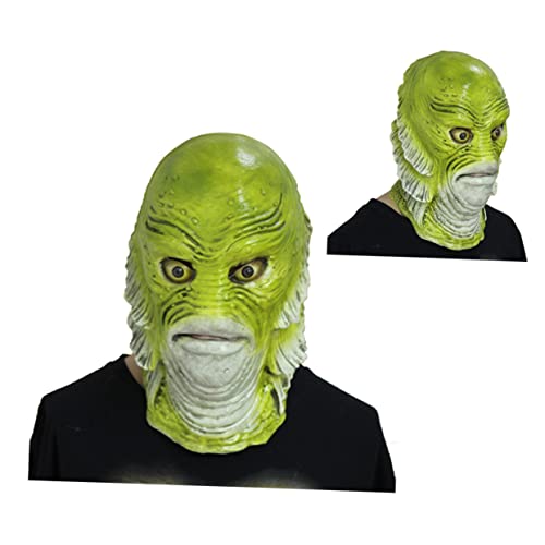 TOYANDONA Maske für Halloween make-up wimperntusche dekorative Masken Halloween-Maske Drama-Maske Kostümmasken für Erwachsene halloween masken halloweenmaske masken für halloween Green von TOYANDONA