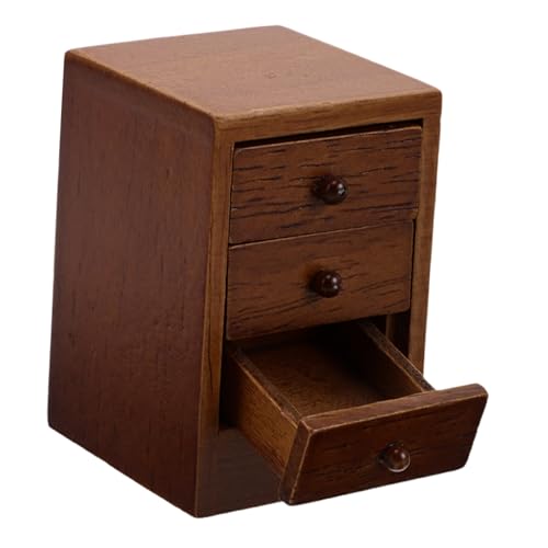 TOYANDONA Maßstab Puppenhaus Möbel Robustes Gummiholz Kastanienbraun mit Kindgerechtes Lernspielzeug Realistische Details Kompakte für Puppenhaus Deko TOYANDONA Maßstab Puppenhaus Möbel Robustes Gummiholz Kastanienbraun mit Kindgerechtes Lernspielzeug Realistische Details Kompakte für Puppenhaus Deko von TOYANDONA