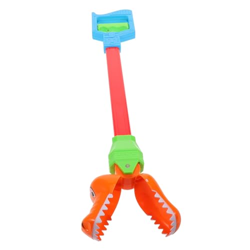 TOYANDONA Mechanischer Dinosaurier-Tonabnehmerclip Dinosaurier-Clip- Handspielzeug interaktives Spielzeuggreifer Dinosaurier-Greifer- Plastik von TOYANDONA