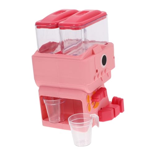 TOYANDONA Mini Dinosaurier Getränkeautomat Mini Küche Mini Wasserspender Kleine Dinge Mini Safttrinkspielzeug Mini Getränkeautomaten Rollenspiel Wassermaschine Rollenspiel von TOYANDONA