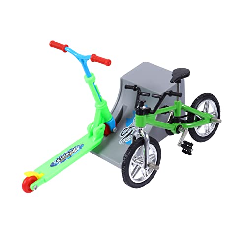 TOYANDONA Mini Finger Bike Set Handliches Finger Für Freizeit Und Büro Finger Scooter Und Finger Skateboard Für Und Erwachsene Ideal Für Schreibtischspiele Und von TOYANDONA