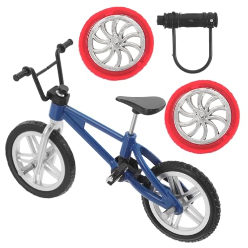 TOYANDONA Mini Fingerbike aus Blauer Legierung Realistisches Mountainbike Modell mit Drehbaren Rädern und Schloss Kindgerechtes Sammlerobjekt und Deko für Jungen und Mädchen TOYANDONA Mini Fingerbike aus Blauer Legierung Realistisches Mountainbike Modell mit Drehbaren Rädern und Schloss Kindgerechtes Sammlerobjekt und Deko für Jungen und Mädchen von TOYANDONA