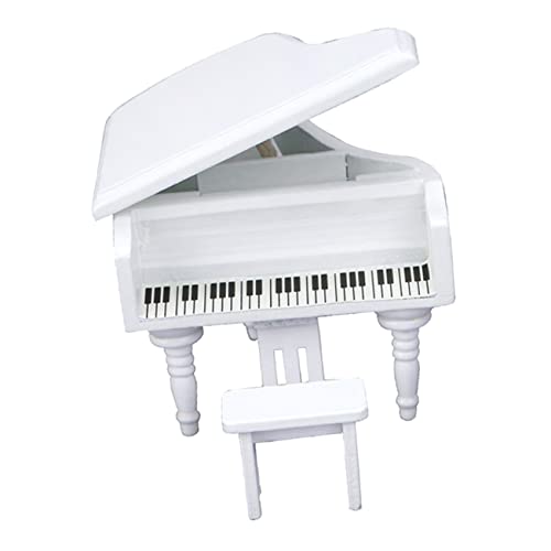 TOYANDONA Miniatur Klavier Für Maßstab Dekorative Holzpiano Im Klassischen Design Zubehör Für Mini-häuser Spielzeug Für Stilvolle Raumgestaltung TOYANDONA Miniatur Klavier Für Maßstab Dekorative Holzpiano Im Klassischen Design Zubehör Für Mini-häuser Spielzeug Für Stilvolle Raumgestaltung von TOYANDONA