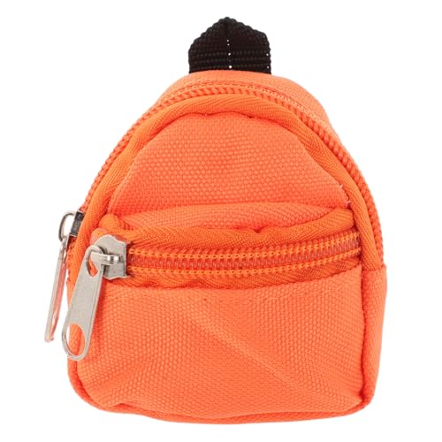 TOYANDONA Mini Schulranzen Modell Mini Puppen Rucksack Dekoration Für Miniaturszenen Und Puppenhaus Zubehör Ideal Für Und Puppenliebhaber von TOYANDONA