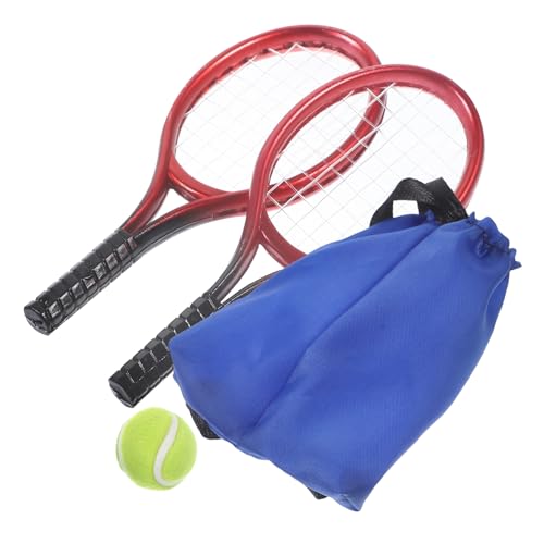 TOYANDONA Mini Tennisschläger Set Dekorativer Tischtennis Schläger Für Das Büro Witziges Oder Für Sportliebhaber Ideal Für Deko Und Für Und von TOYANDONA