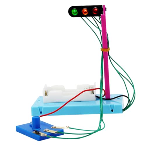 TOYANDONA Mini Traffic Light Modell DIY ohne Batterie Pädagogisches Lernspielzeug für Kreatives Verkehrsampel Experiment Fördert Praktisches Lernen Beobachtung und Zufällige Zufällige Farbe TOYANDONA Mini Traffic Light Modell DIY ohne Batterie Pädagogisches Lernspielzeug für Kreatives Verkehrsampel Experiment Fördert Praktisches Lernen Beobachtung und Zufällige Zufällige Farbe von TOYANDONA