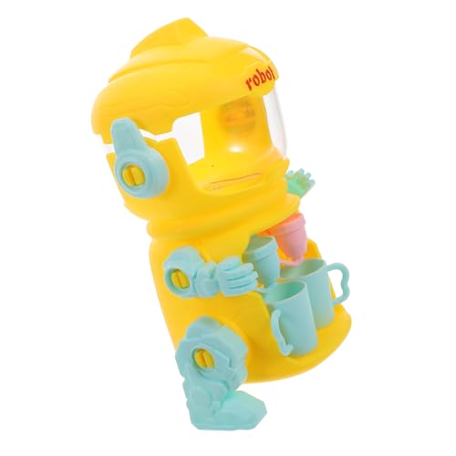 TOYANDONA Mini-Wasserspender Wasserspender für tragbare Bettpfanne Wasserpumpe Roboter Wasserspender Desktop-Wasserspender Kleinkinder geben vor, zu Sein Plastik von TOYANDONA