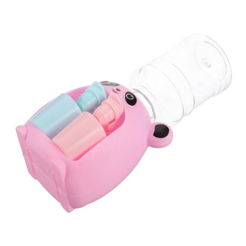 TOYANDONA Mini-Wasserspender interaktives Mini Trinkmaschine Mini wasserspender Pandabär Mini-Wasserkühler Kinderspielzeug Spielzeugkinder Plastik Rosa von TOYANDONA