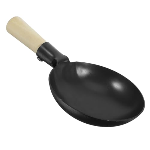 TOYANDONA Mini-Wok Simulation Miniatur-küchengeräte Brattopfmodelle Stellen Sie Sich Vor, Sie in Der Küche Mini-kochtopf Mini-bratpfannen-Modelle Wok-Modelle Metall Black von TOYANDONA