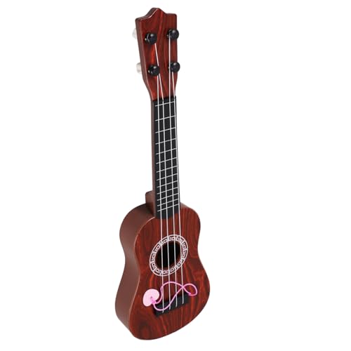 TOYANDONA Mini-gitarrenspielzeug Für Kleinkinder Kinder Ukulele Musikinstrument-Spielzeug Helles Design Für Die Früherziehung von TOYANDONA