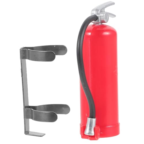 TOYANDONA Miniatur Feuerlöscher Modell mit Aufkleber Dekoration für Rc Geländewagen Zubehör Miniatur Lebensszene DIY Auto Ornament Schlafzimmer Deko TOYANDONA Miniatur Feuerlöscher Modell mit Aufkleber Dekoration für Rc Geländewagen Zubehör Miniatur Lebensszene DIY Auto Ornament Schlafzimmer Deko von TOYANDONA