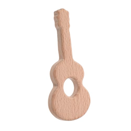 TOYANDONA Miniatur-Gitarre, Kognitives Greifspielzeug Für Kinder, Kreative Musik, Hängende Dekoration, Einzigartige Verzierung, Kleinkind-Musikinstrument-Spielzeug von TOYANDONA