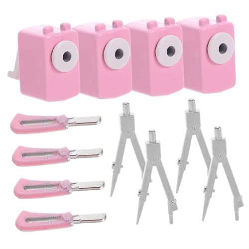 TOYANDONA Miniatur Schulzubehör Miniatur Kompass Mini Anspitzer Mini Cutter Dollhouse Miniaturen Retro Werkzeuge für Puppenhaus Dekoration Fotorequisiten TOYANDONA Miniatur Schulzubehör Miniatur Kompass Mini Anspitzer Mini Cutter Dollhouse Miniaturen Retro Werkzeuge für Puppenhaus Dekoration Fotorequisiten von TOYANDONA